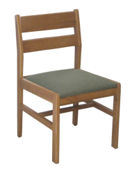 Adam Side Chair w/Upholstered Seat